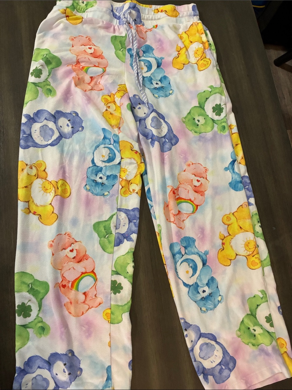 Care Bears Multicolor Pastel Print Pajama Bottoms